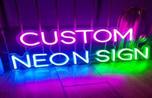custom LED neon signs