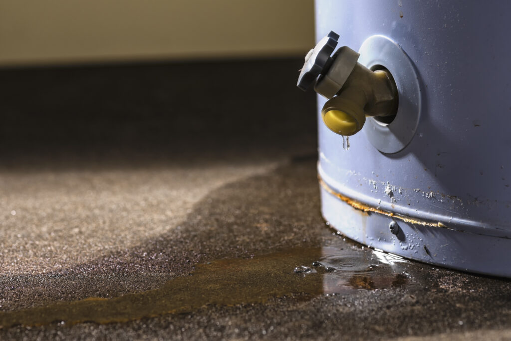 leaking water heater in Indianapolis