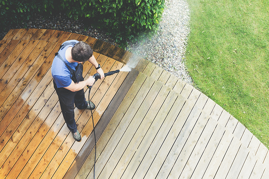 pressure washing
