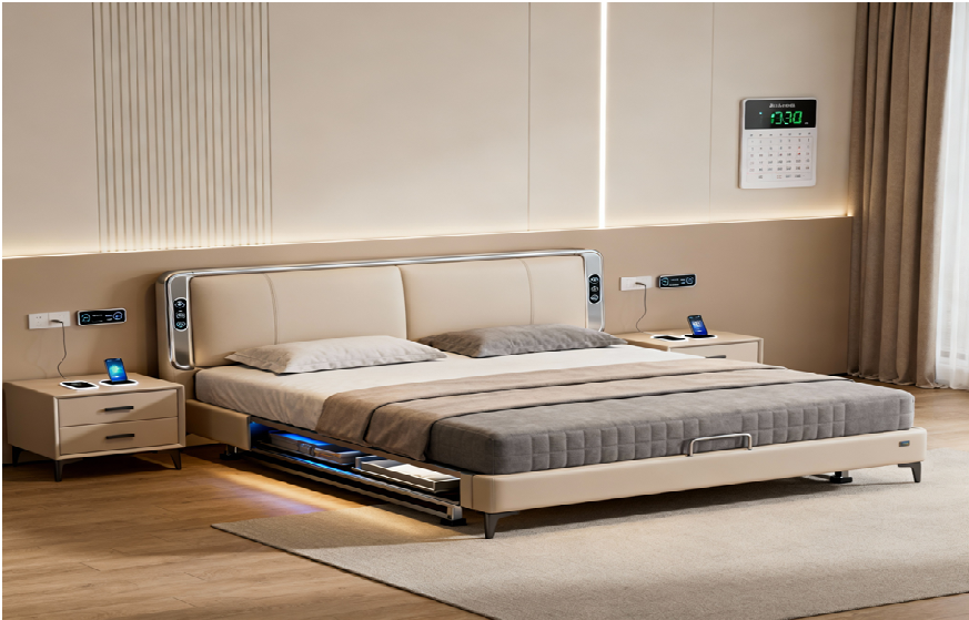 latest double bed design